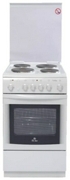 Кухонная плита De Luxe 506004.03э (кр) белый