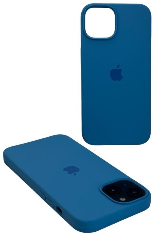 Чехол для Apple iPhone 14 синий купить,847