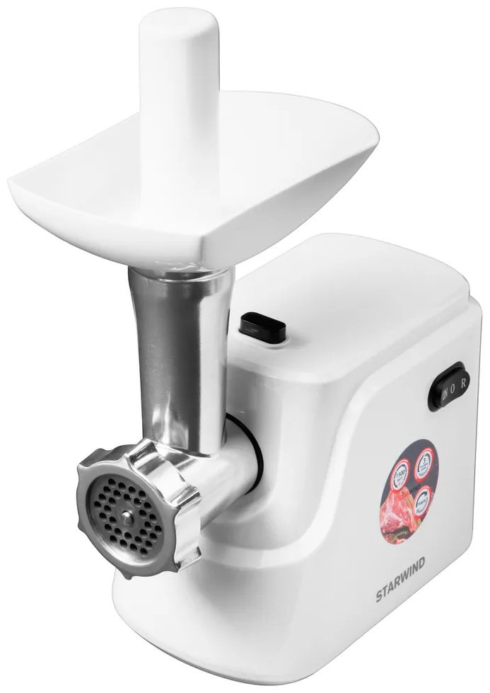 Мясорубка Starwind SMG3120 белый купить,NaN