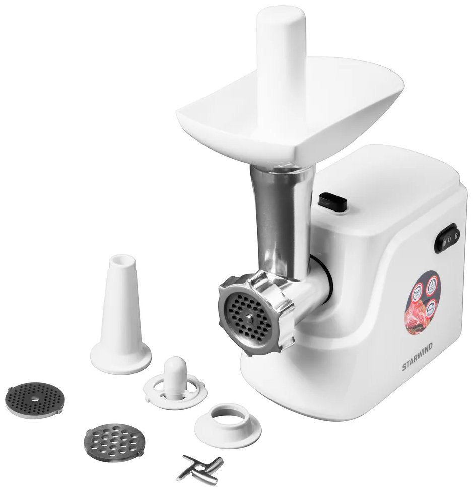 Мясорубка Starwind SMG3120 белый купить,NaN
