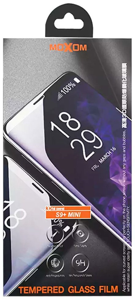 Стекло Moxom для Apple iPhone 12 IPhone 12/12 Pro AIRBAG FRAME black прозрачный