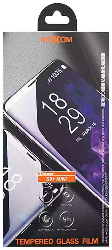 Стекло Moxom для Apple iPhone 12 IPhone 12/12 Pro AIRBAG FRAME black прозрачный