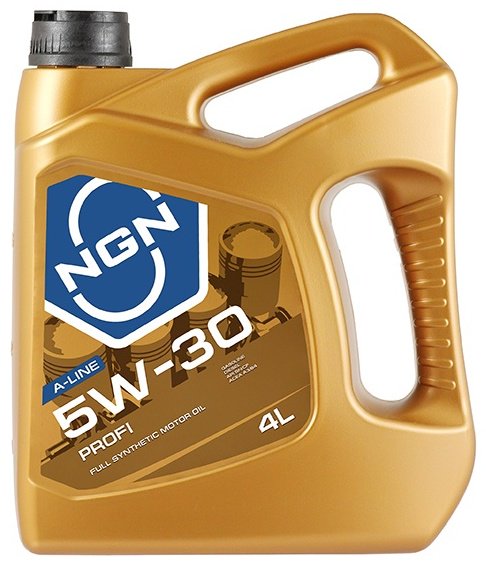 Моторное масло Синтетическое NGN Profi A-Line 5W-30 4 л