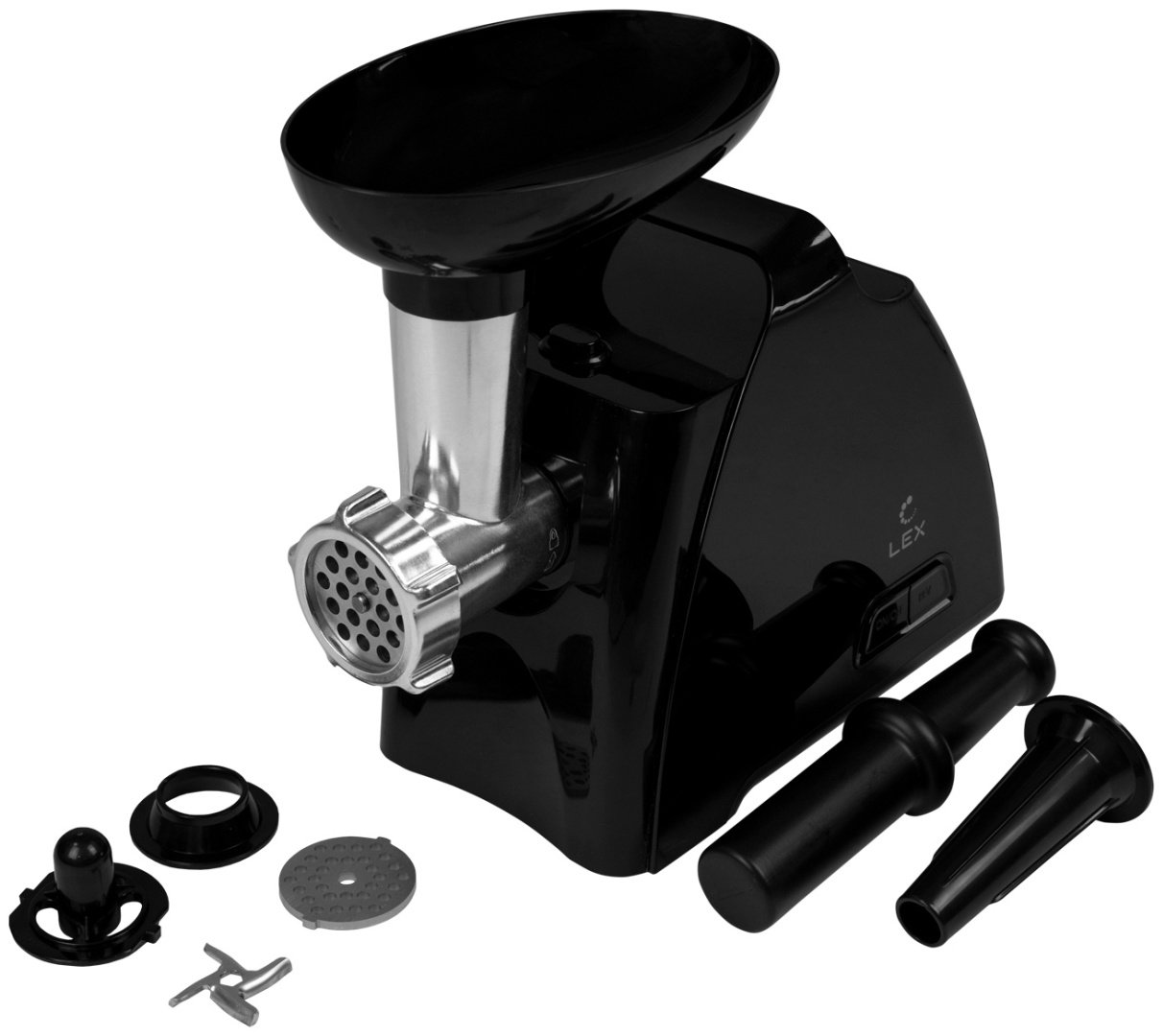 Мясорубка LEX LX-4001-1 черный купить,NaN