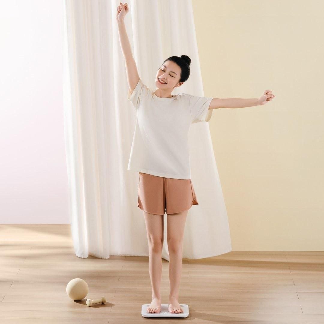 Напольные весы Mi электронные Body Fat Smart Scale S400 до 150 кг купить,0