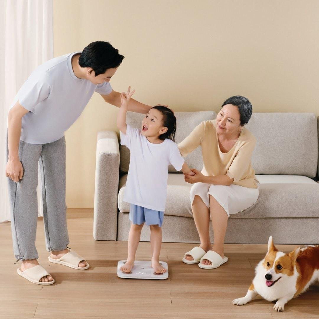 Напольные весы Mi электронные Body Fat Smart Scale S400 до 150 кг купить,NaN