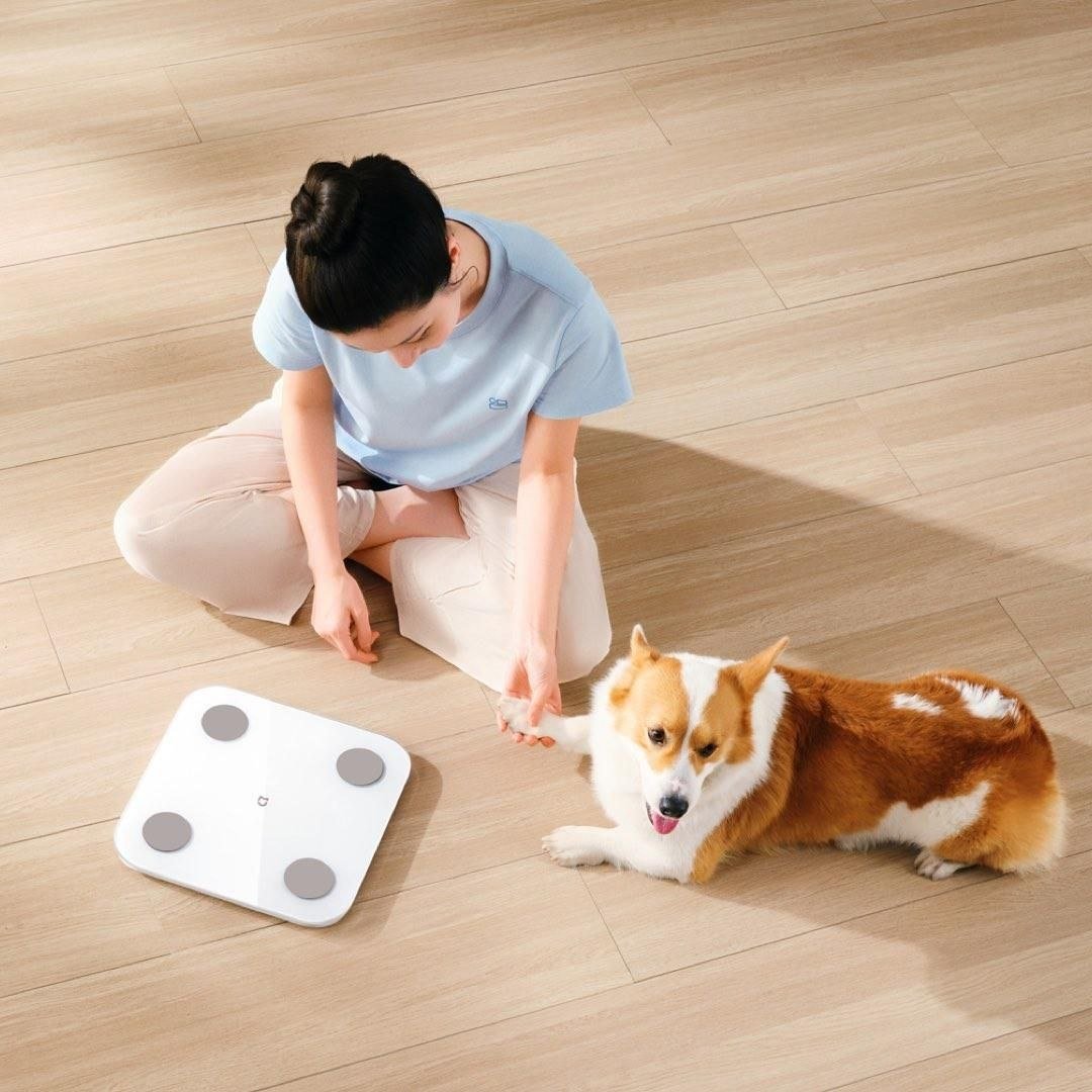 Напольные весы Mi электронные Body Fat Smart Scale S400 до 150 кг купить,0