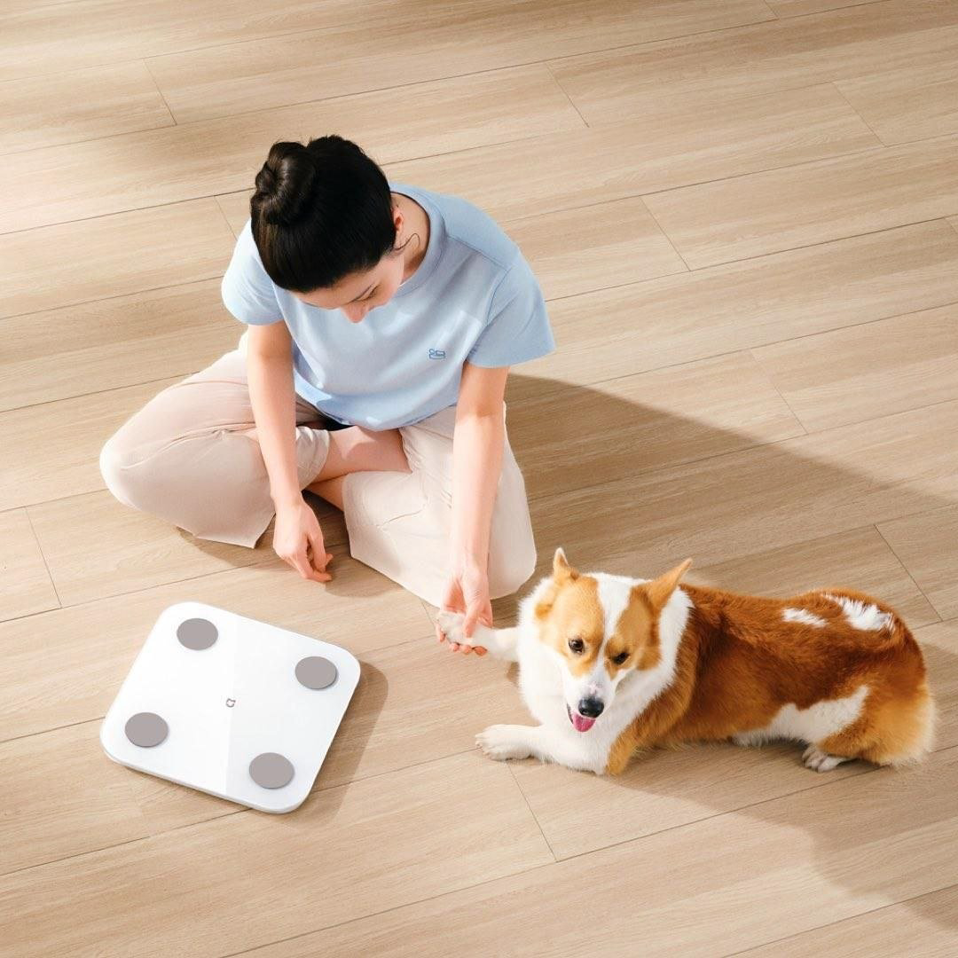 Напольные весы Mi электронные Body Fat Smart Scale S400 до 150 кг купить,NaN