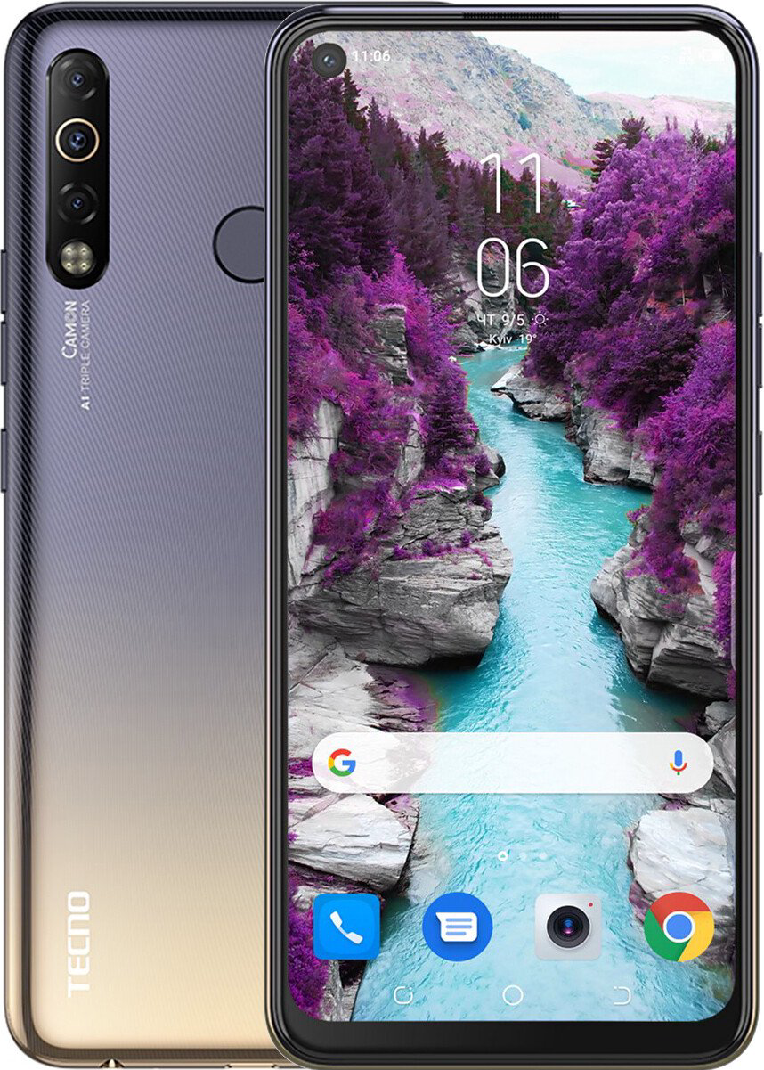 Смартфон Tecno Camon 12 Air 32Gb Alpenglow Gold  купить,NaN