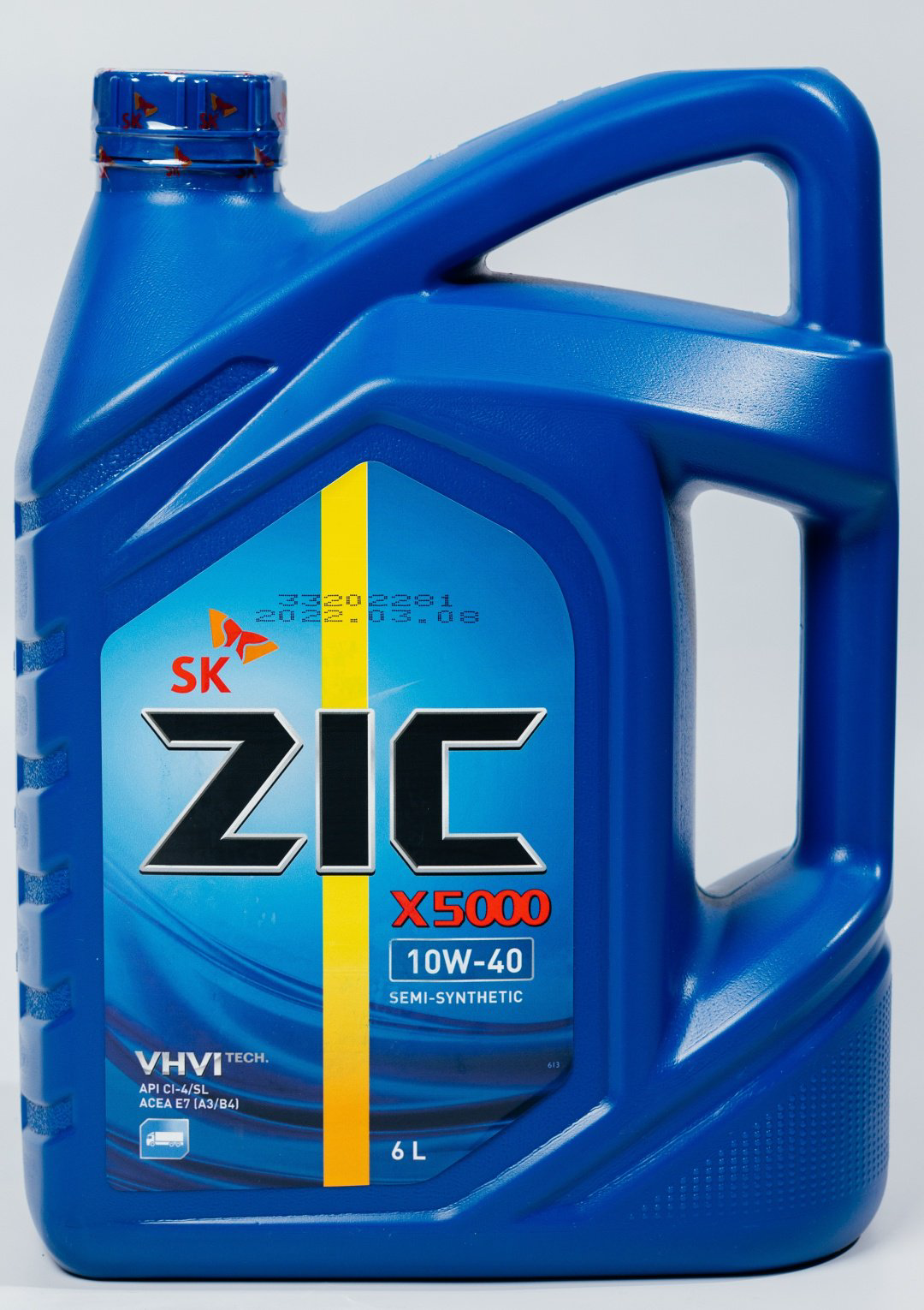 Моторное масло Полусинтетическое ZIC X5000 10W-40 6 л купить,NaN