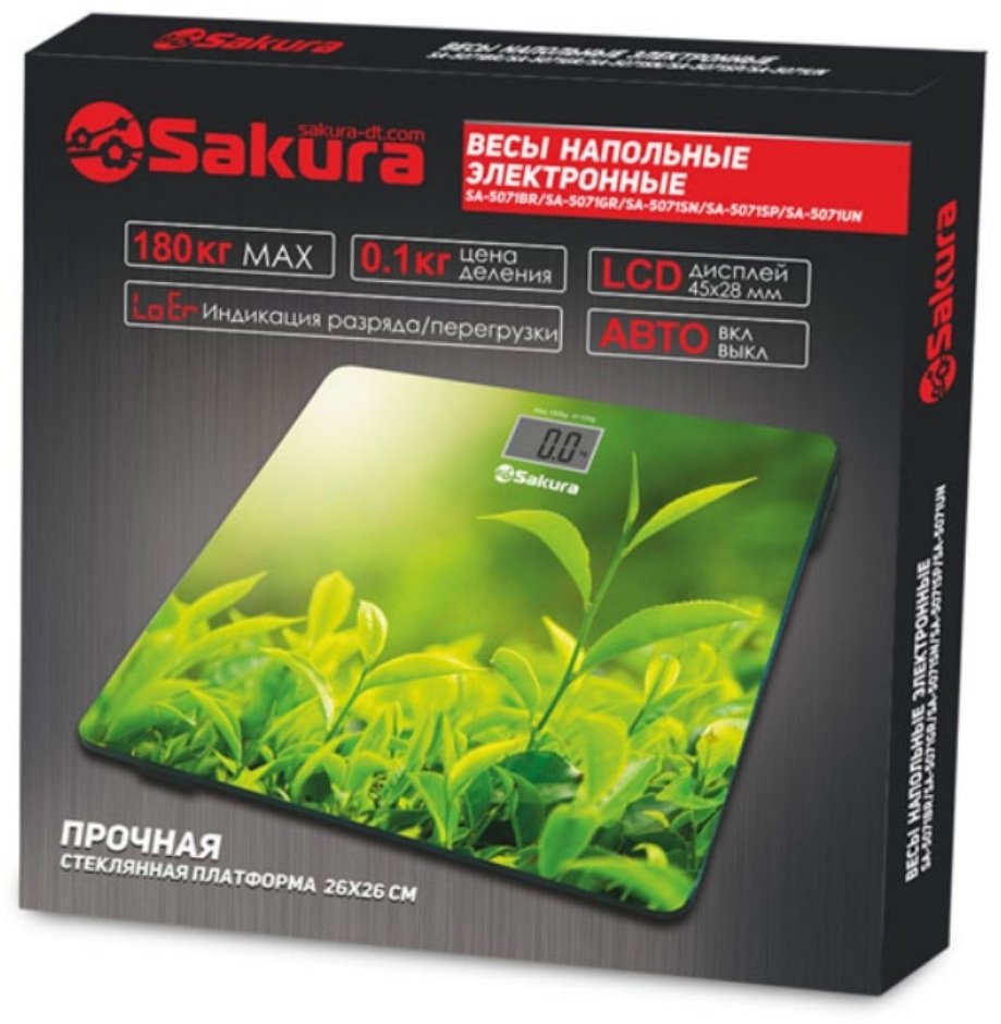 Напольные весы Sakura электронные SA-5071SB до 180 кг - ForteMarket Напольные весы Sakura электронные SA-5071SB до 180 кг купить,0