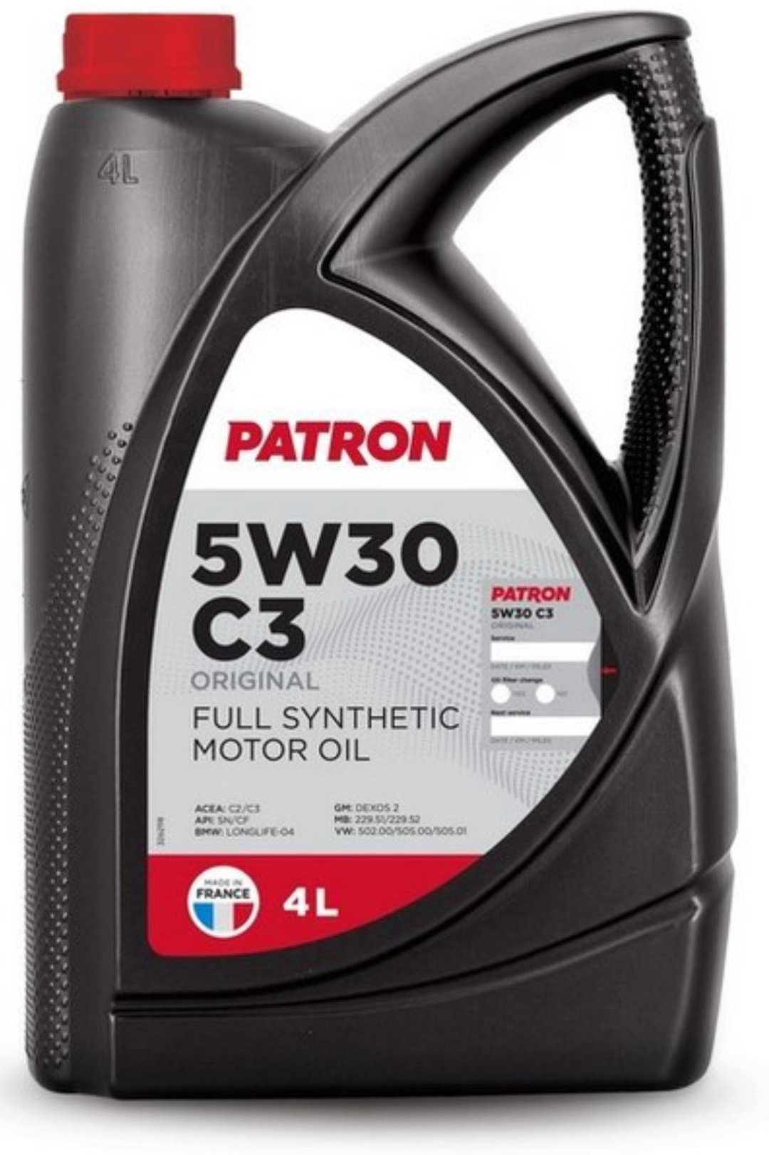 Моторное масло Синтетическое PATRON C3 5W-30 4 л купить,NaN