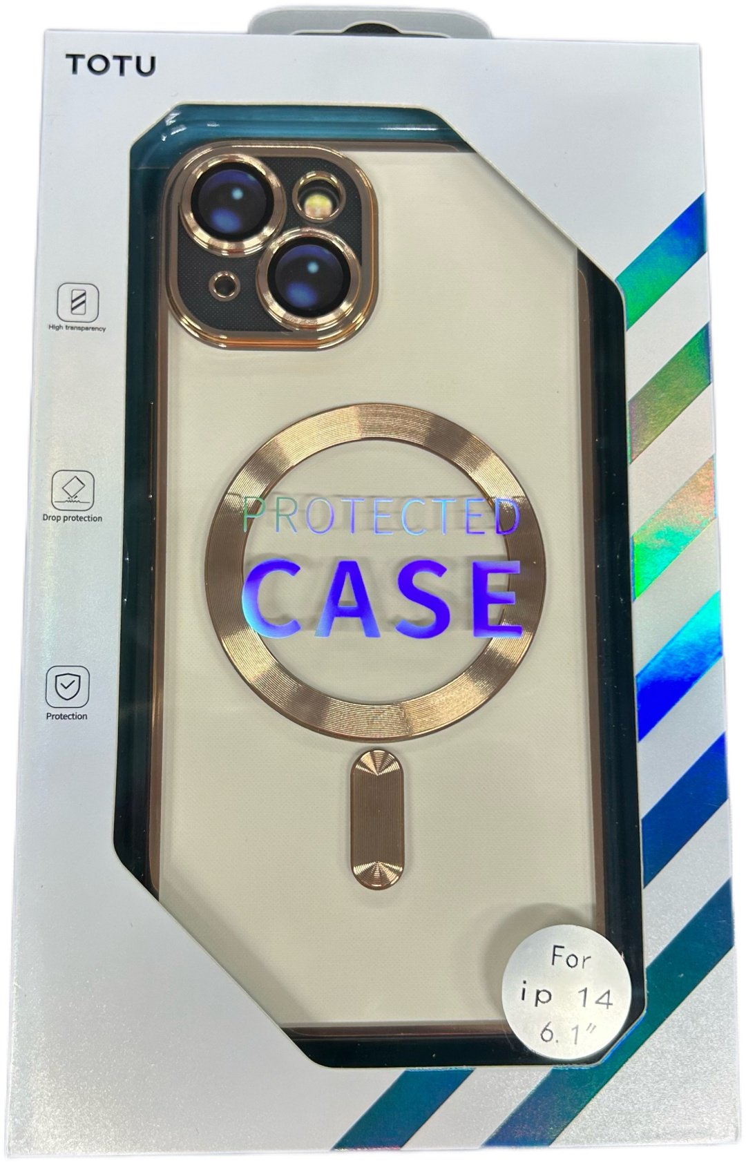 Чехол Totu для Apple iPhone 14 прозрачный - ForteMarket Чехол Totu для Apple iPhone 14 прозрачный купить,680