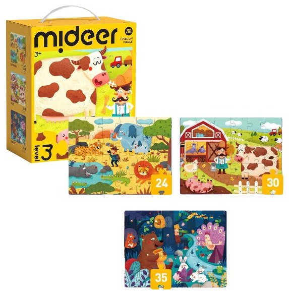 Mideer Пазл «Level Up!» – Природные пейзажи купить,0