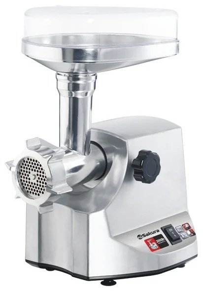 Мясорубка Sakura SA-6411 серебристый