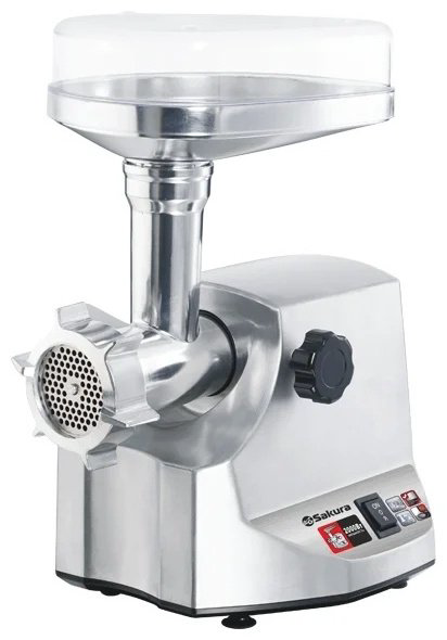 Мясорубка Sakura SA-6411 серебристый купить,NaN