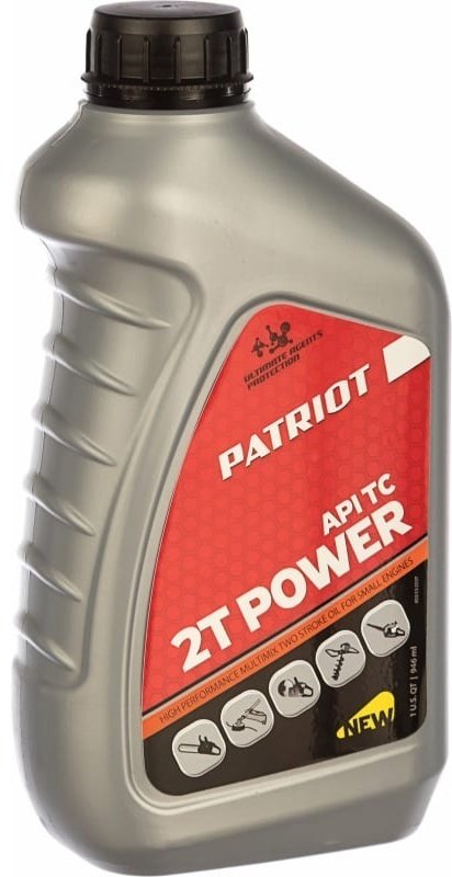 Моторное масло Минеральное Patriot Power Active 2T отсутствует 0.946 л