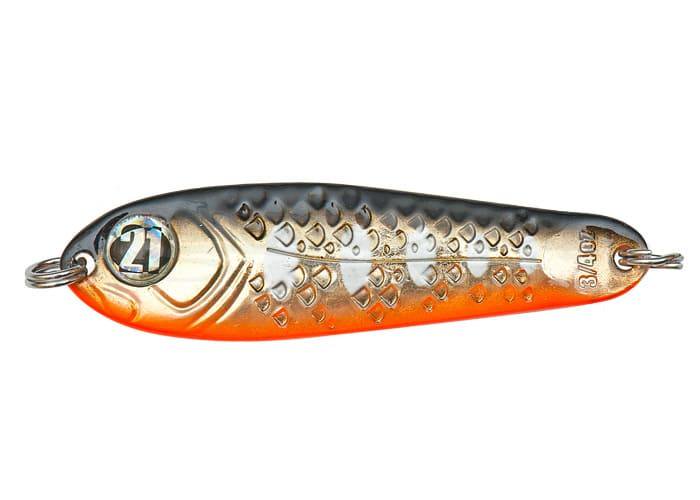 Колеблющаяся блесна Pontoon21 Paco 48мм серебристо-оранжевая купить,NaN