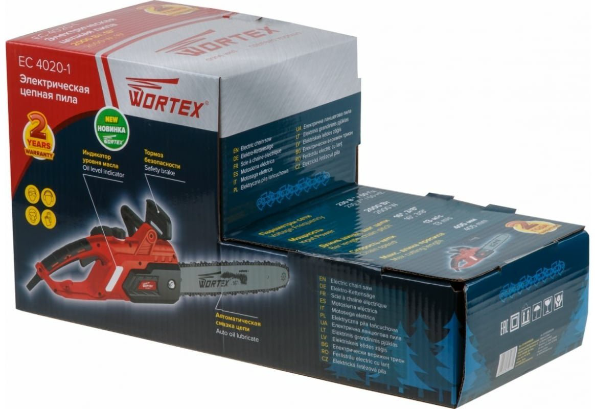 Цепная пила WORTEX электрическая EC 4020-1 EC4020100029 купить,NaN