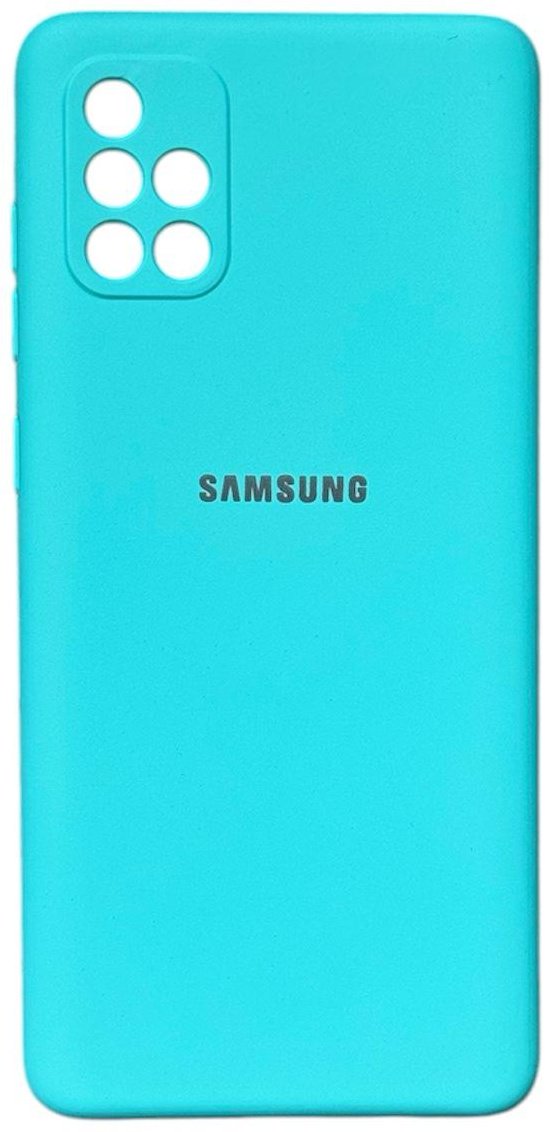 Чехол для Samsung Galaxy A71 мятный купить,900