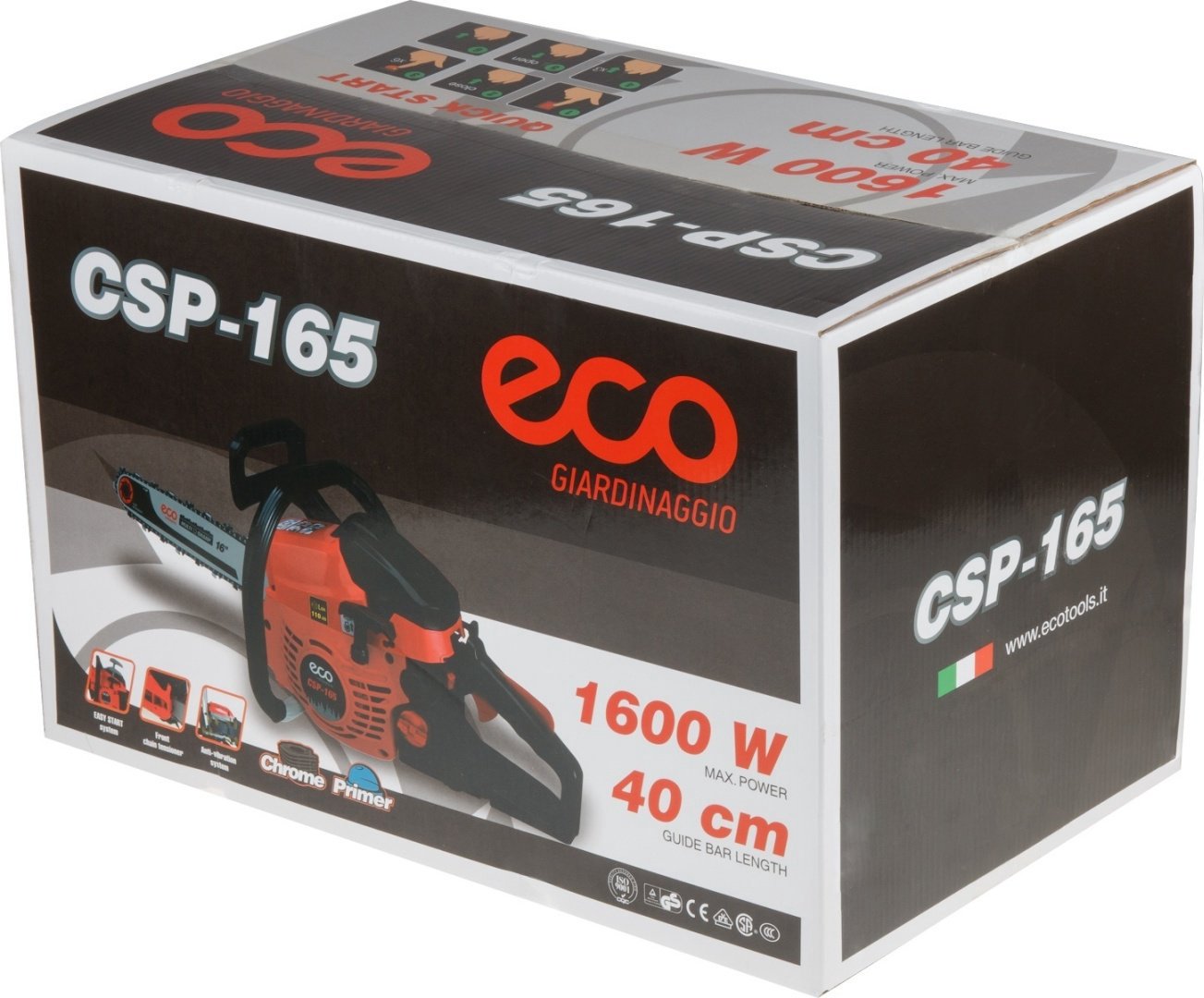 Цепная пила ECO бензиновая CSP-165 купить,NaN