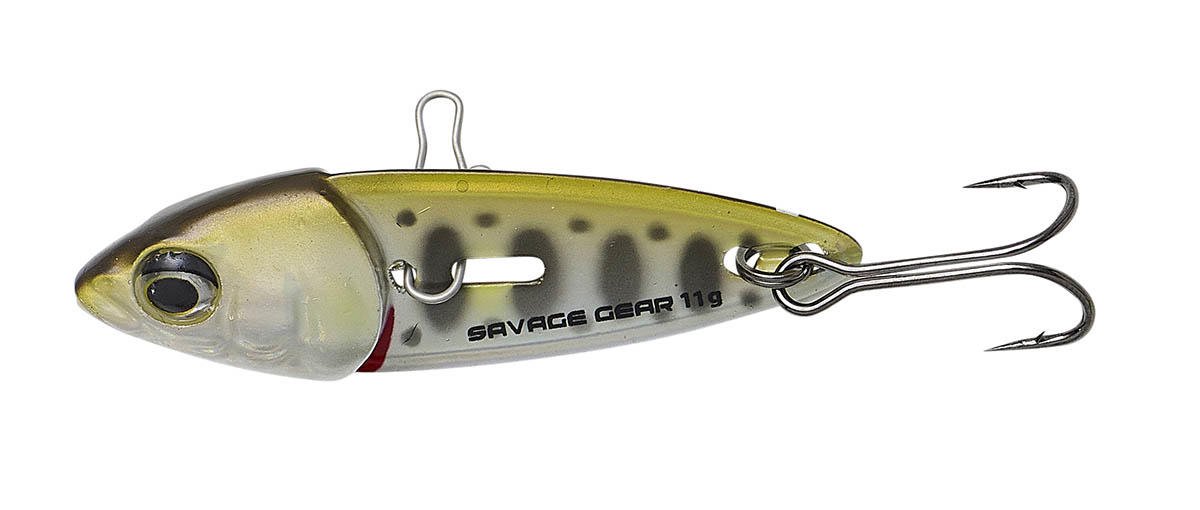 Колеблющаяся блесна Savage Gear Switch Blade 50мм черно-болотная купить,NaN