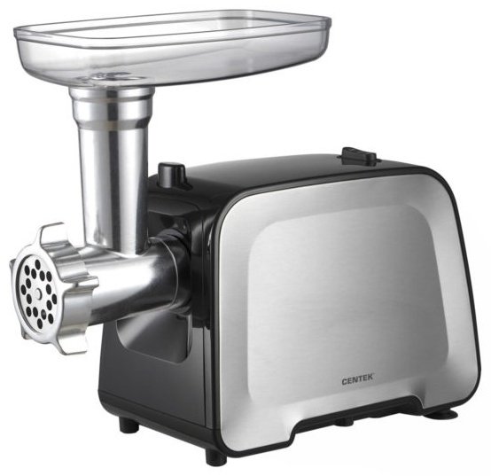 Мясорубка CENTEK CT-1604 черный, серый