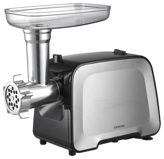 Мясорубка CENTEK CT-1604 черный, серый