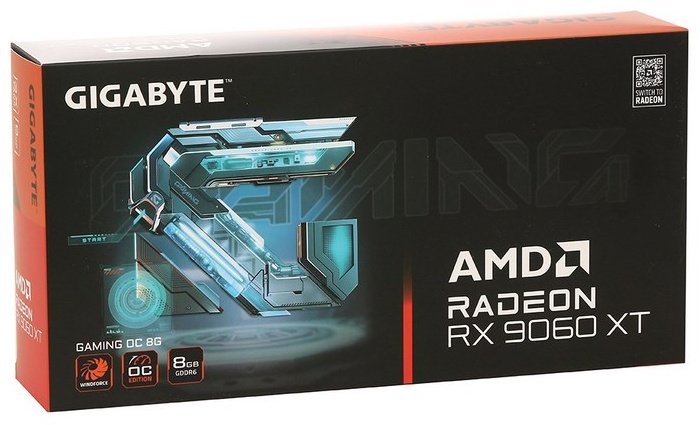 Видеокарта GIGABYTE RX 9060 XT Gaming OC (GV-R9060XTGAMING OC-8GD) 8 Гб - ForteMarket Видеокарта GIGABYTE RX 9060 XT Gaming OC (GV-R9060XTGAMING OC-8GD) 8 Гб купить,0