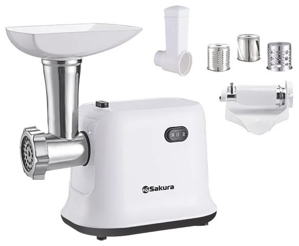 Мясорубка Sakura SA-6420STW белый - ForteMarket Мясорубка Sakura SA-6420STW белый купить,0
