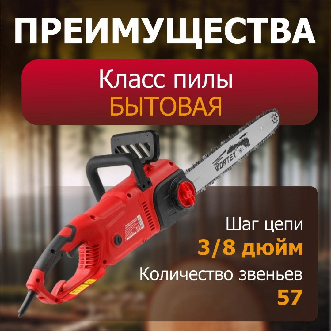 Цепная пила WORTEX электрическая EC 4024-1 EC4024100029 купить,NaN