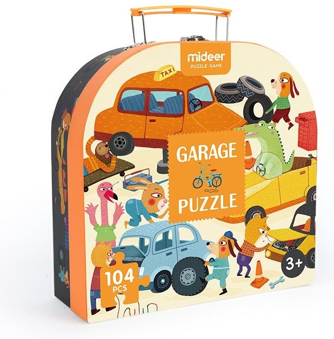 Пазл MiDeer Garage MD3078 104 деталей