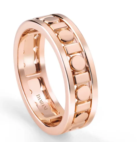 Кольцо Damiani Belle Epoque Reel 20093478 розовое золото 20.4р 6.3гр купить,1300000