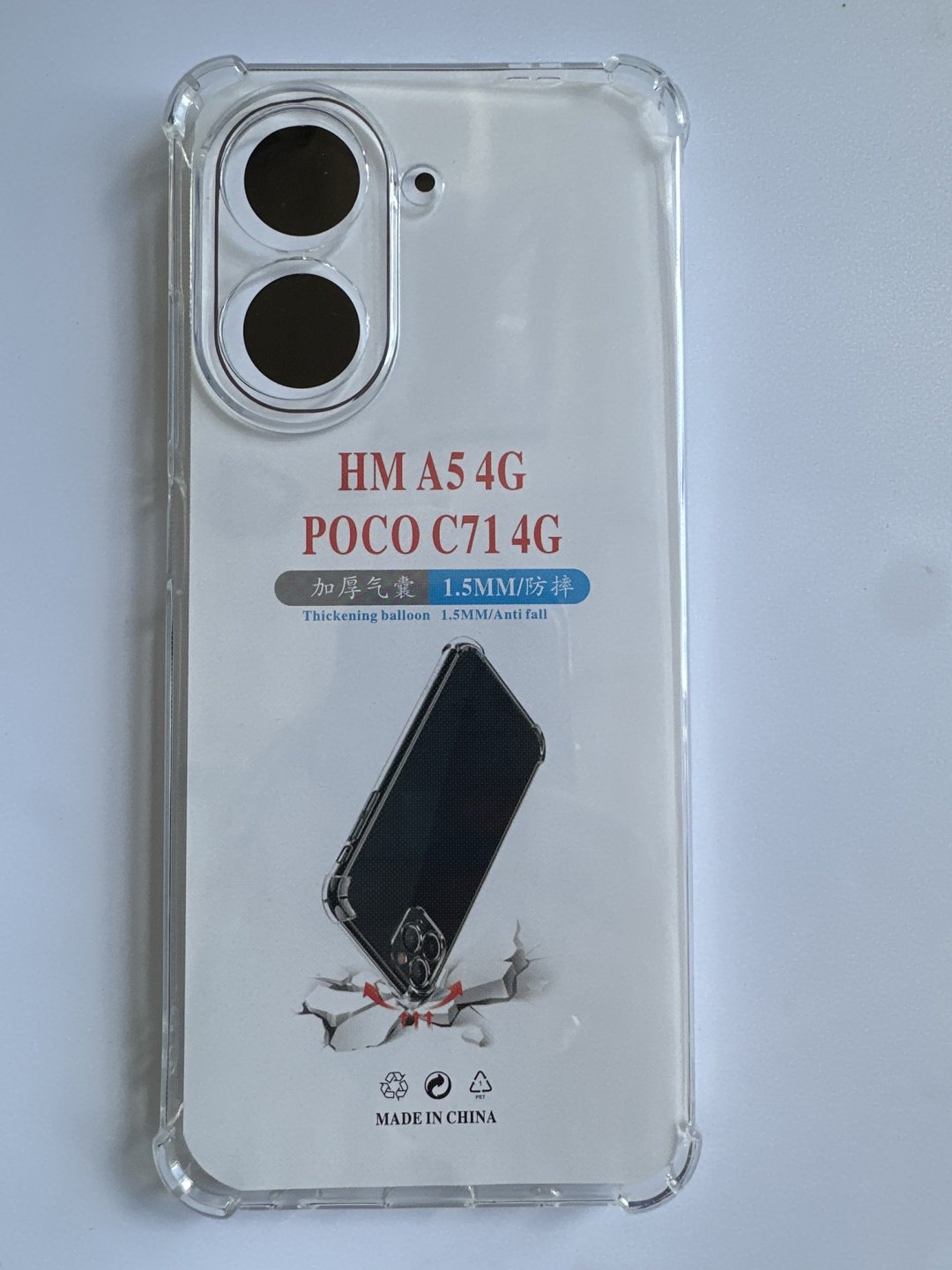 Чехол для Xiaomi Redmi A5 прозрачный купить,426