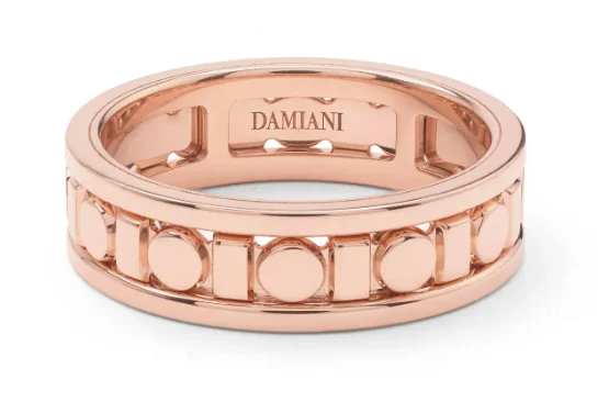 Кольцо Damiani Belle Epoque Reel 20093478 розовое золото 20.4р 6.3гр купить,1300000