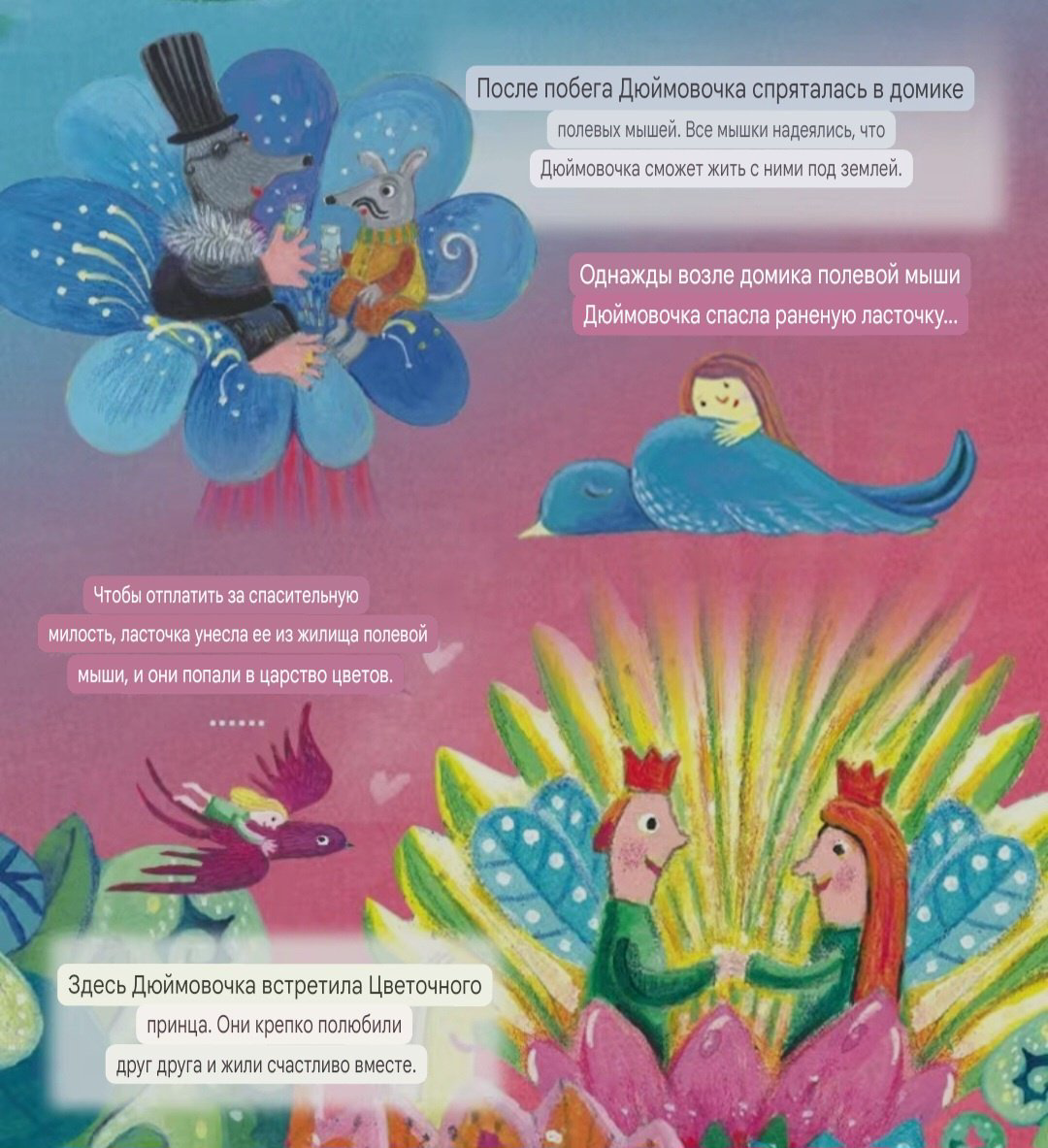 Пазл MiDeer Дюймовочка MD1494 контурный 66 деталей купить,NaN