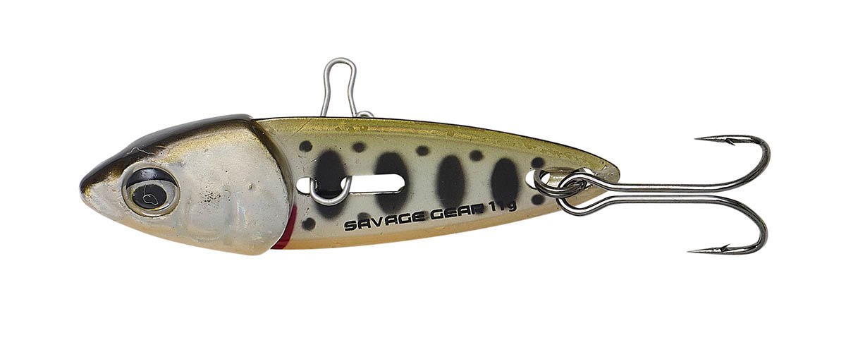 Колеблющаяся блесна Savage Gear Switch Blade 50мм черно-желтая купить,NaN