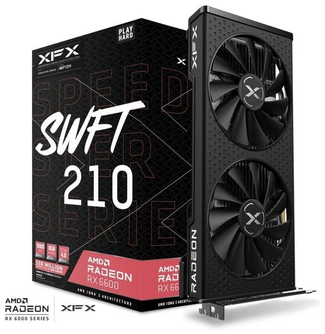 Видеокарта XFX RX-66XL8LFDQ 8 Гб - ForteMarket Видеокарта XFX RX-66XL8LFDQ 8 Гб купить,0