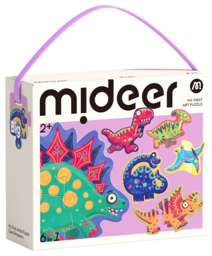 Пазлы Mideer Динозаврики 6в1 (MD1460)