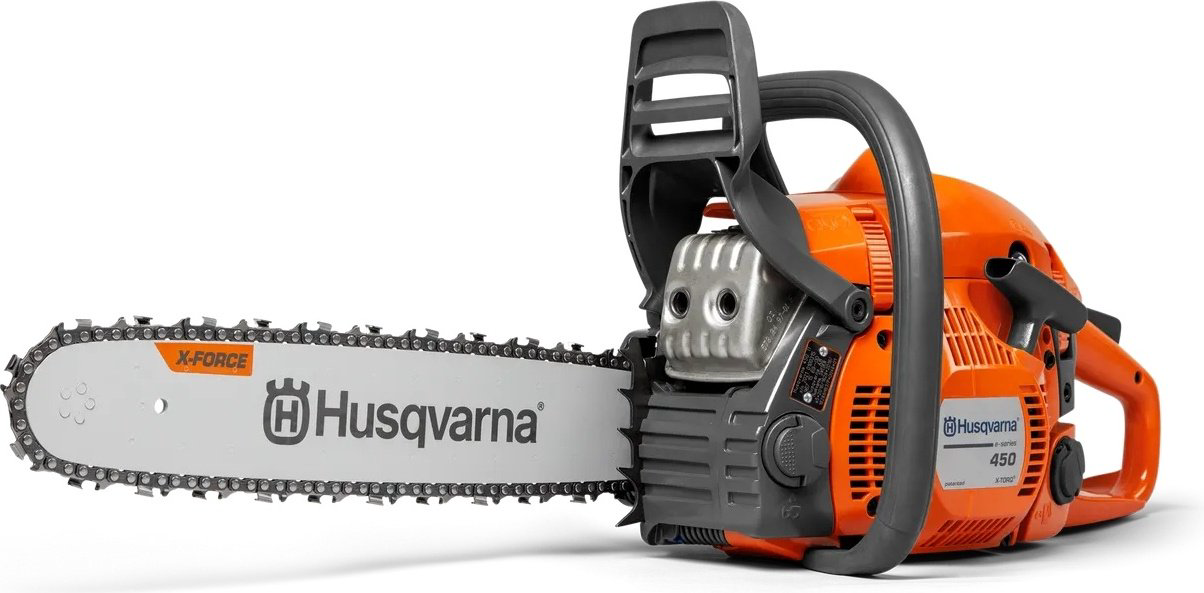 Цепная пила Husqvarna бензиновая 450E II купить,NaN
