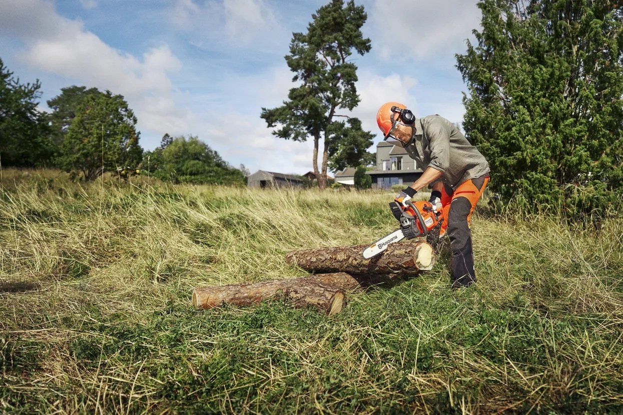 Цепная пила Husqvarna бензиновая 450E II купить,0