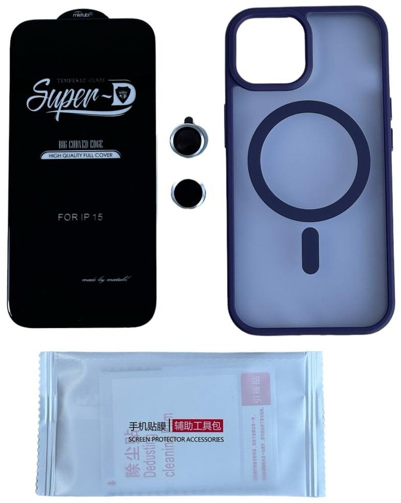 Чехол для Apple iPhone 15 синий - ForteMarket Чехол для Apple iPhone 15 синий купить,3570