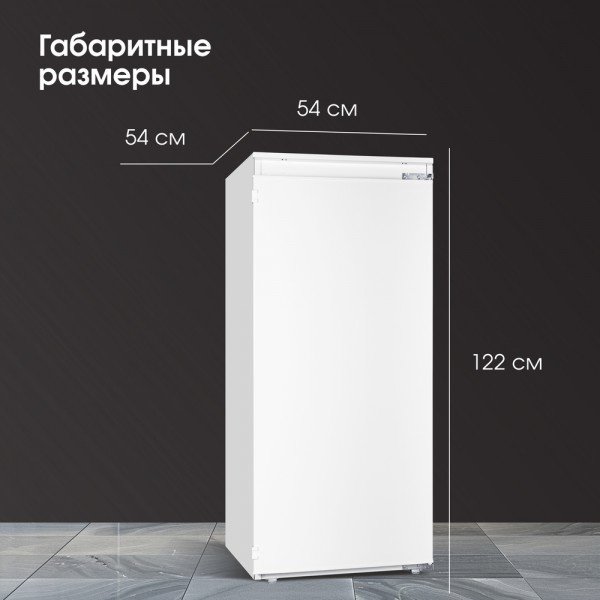 Холодильник Zigmund & Shtain BR 22 X белый - ForteMarket Холодильник Zigmund & Shtain BR 22 X белый купить,0