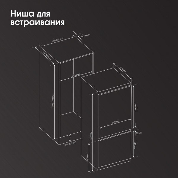 Холодильник Zigmund & Shtain BR 24 X белый - ForteMarket Холодильник Zigmund & Shtain BR 24 X белый купить,0