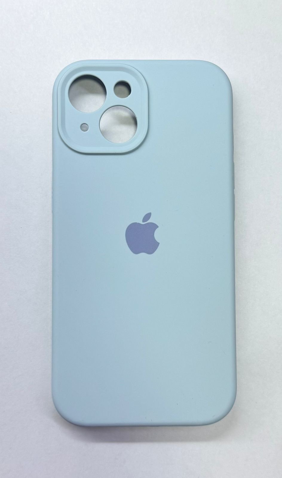 Чехол для Apple iPhone 15 голубой купить,977