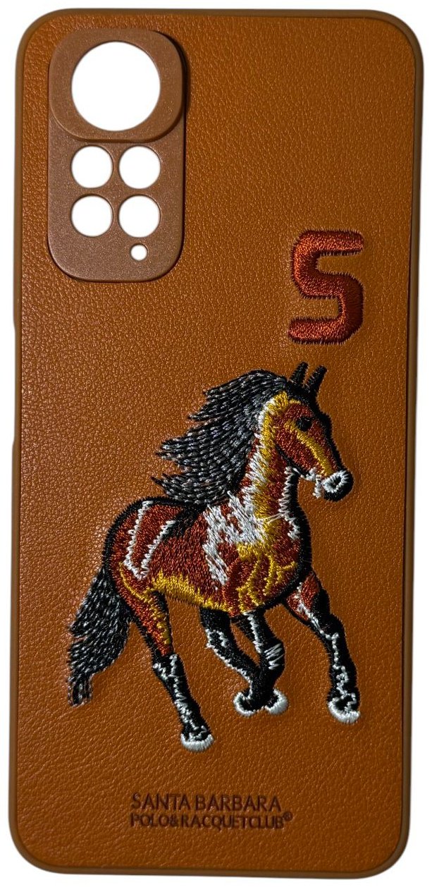 Чехол для Xiaomi Redmi Note 11 Pro коричневый купить,2570