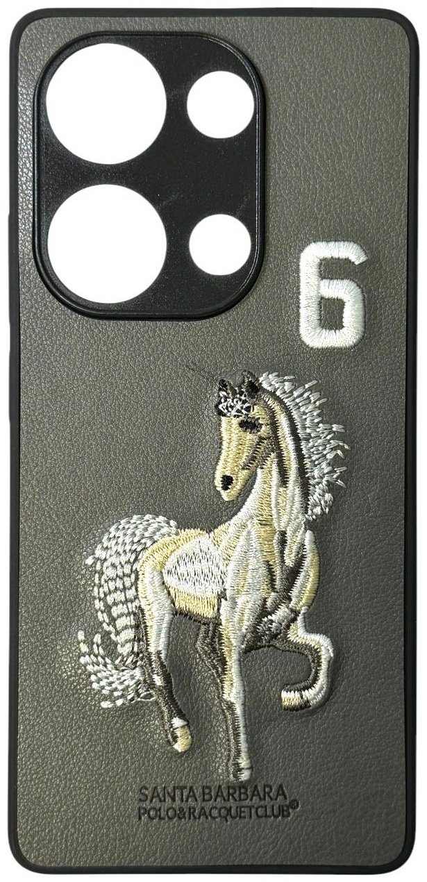 Чехол для Xiaomi Redmi Note 13 Pro серый купить,2570