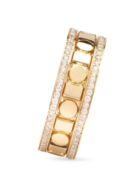 Кольцо Damiani Belle Epoque Reel 20093850 желтое золото 18.5р 5.7гр купить,3060000
