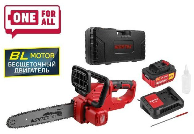 Цепная пила WORTEX аккумуляторная CEC 3018 ALL1 0333224 купить,NaN