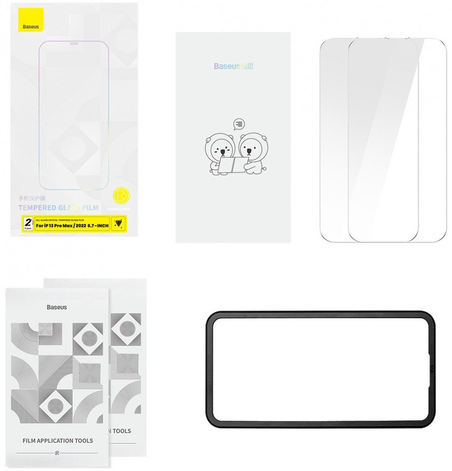Стекло Baseus для Apple iPhone 14 Plus купить,NaN